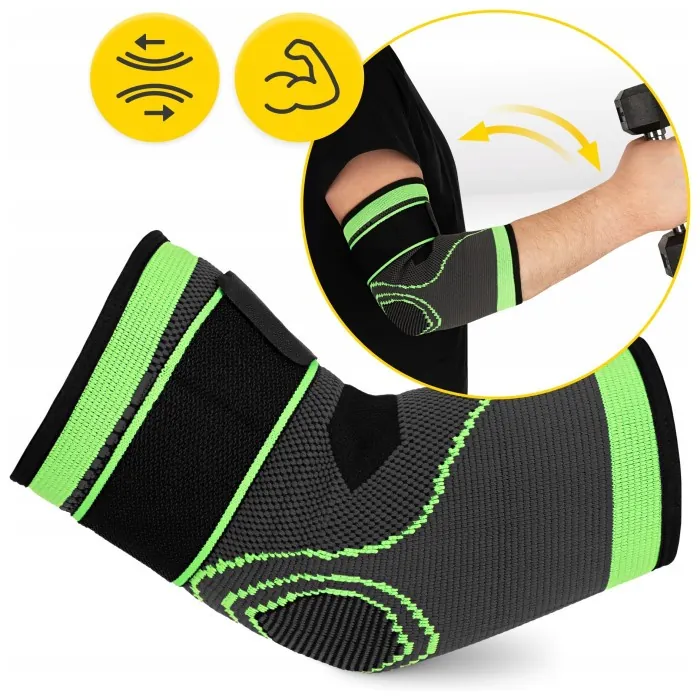 Фиксатор (бандаж) для локтевого сустава 4FIZJO Flex 1 шт Size M (P-5905973407366)