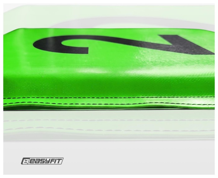 Крос-мат для стрибків EasyFit спортивний складаний (зелений)