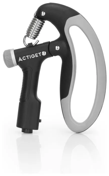 Эспандер кистевой Actiget 10-100 кг с регулируемой нагрузкой и счетчиком ACT0054 Black/Grey