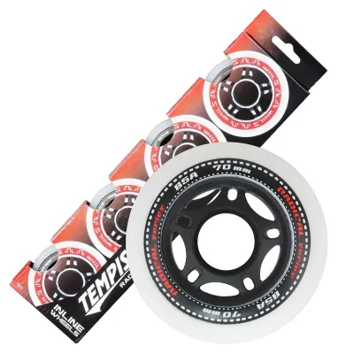 Колеса для роликових ковзанів Tempish RADICAL 70x24 84A wheel set (4 pcs)