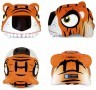 Шолом Crazy Safety Orange Tiger, укр Фото - 1