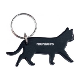 Брелок-открывашка Munkees 3460 Cat black