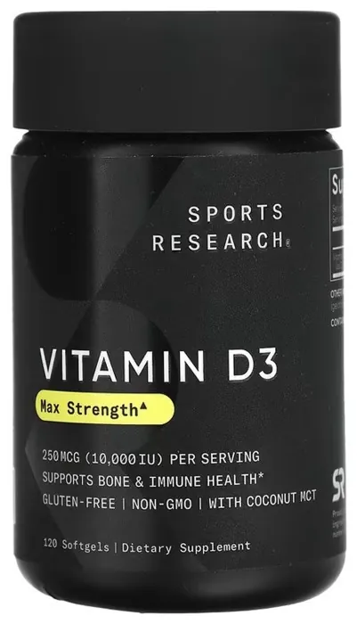 Vitamin D3 10000IU - 120 softgels