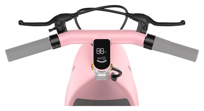 Електросамокат з сидінням OKAI Ceetle PRO EA10C Pink 10', 350(900)W, 25Km/h, 10.4Ah, 55Km, 20%, NFC, App.29kg