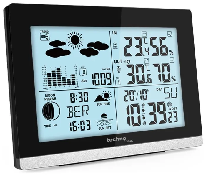 Метеостанция Technoline WS6762 Black (WS6762)