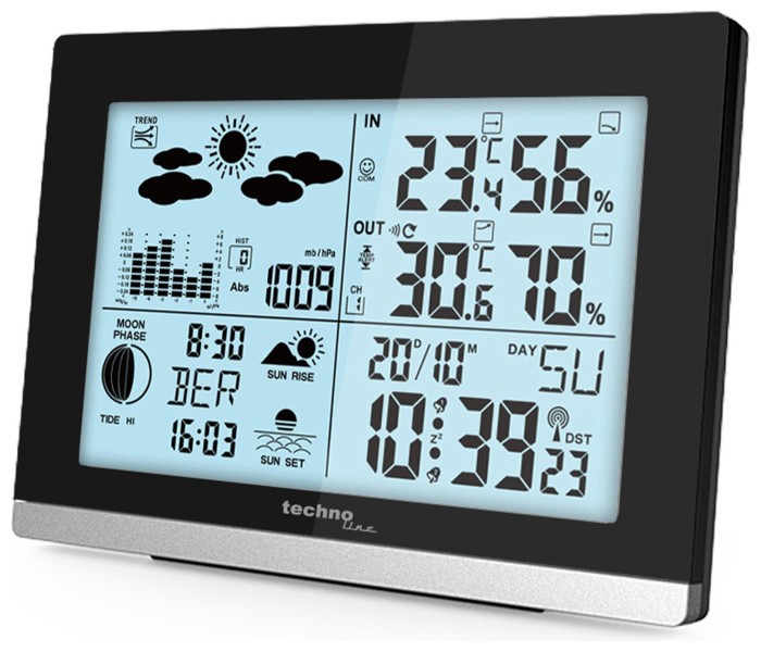 Метеостанция Technoline WS6762 Black (WS6762)