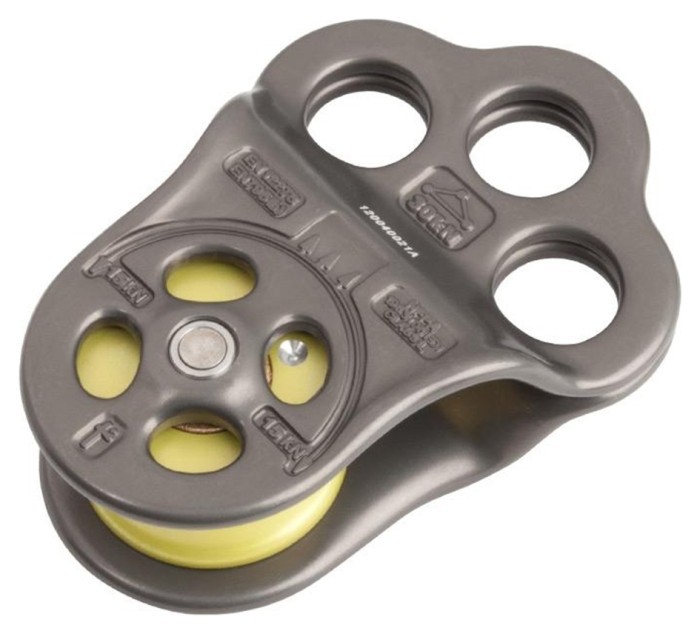 Блок DMM Triple Attachment Pulley серый