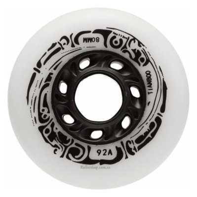 Колеса для роликов Flying Eagle Tianboo белые 80 мм (4 pack)