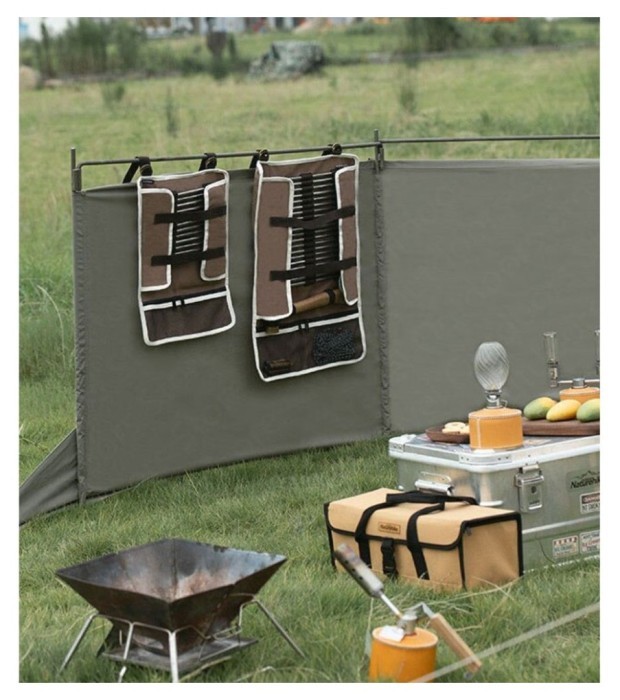 Чохол-органайзер Naturehike для кілочків (великий) NH20PJ093, коричневий