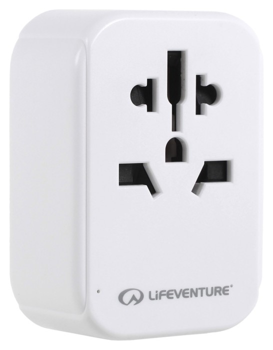 Адаптер Lifeventure European Travel Adaptor USB, укр, укр
