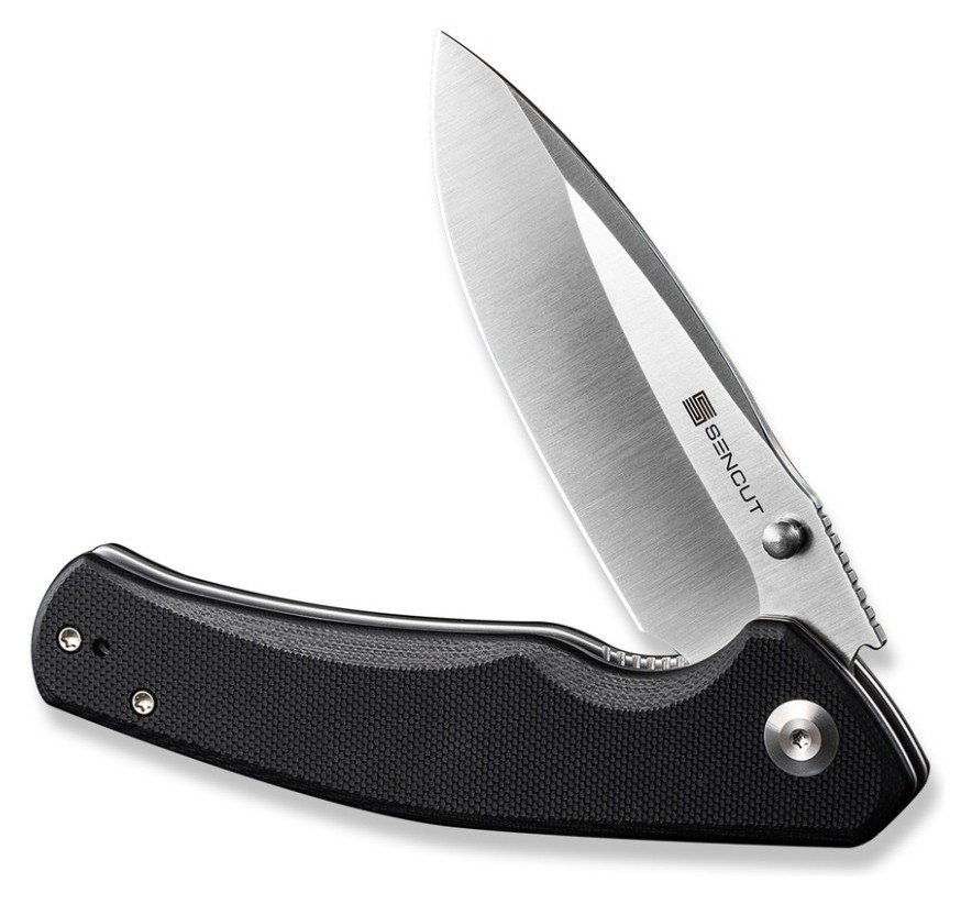 Ніж складаний туристичний Sencut Slashkin, (8.8 см) D2 / G10 чорний