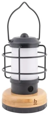 Ліхтар кемпінговий Bo-Camp Hasting Rechargable 200 Lumen Bamboo-Grey (5818981)