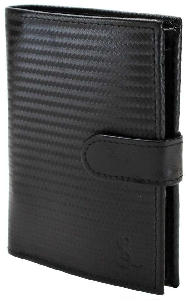 Портмоне чоловіче шкіряне Semi Line RFID Black (P8270-0) (DSM_DAS303158)