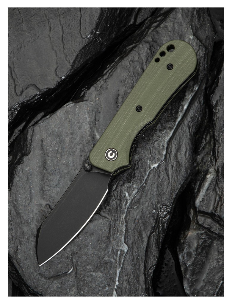 Ніж складаний Civivi Crabby OD Green C24055-1, укр, укр