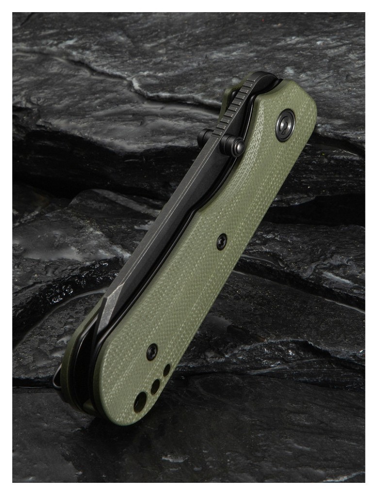 Ніж складаний Civivi Crabby OD Green C24055-1, укр, укр