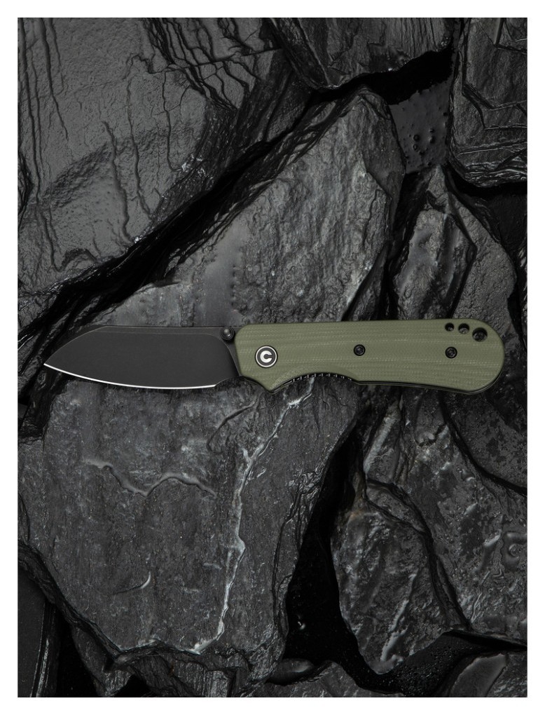 Ніж складаний Civivi Crabby OD Green C24055-1, укр, укр