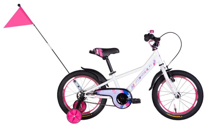 Велосипед ST 16" Formula Kid RACE BH рама-8,5" белый с розовым 2026