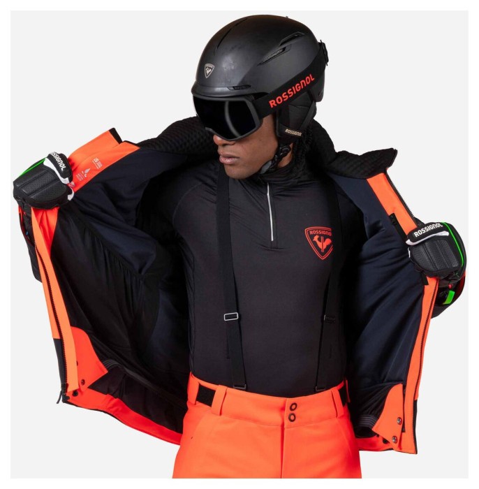 Куртка для зимових видів спорту ROSSIGNOL ( RLOMJ24 ) HERO BLACKSIDE INSULATED JKT 2026, укр, укр