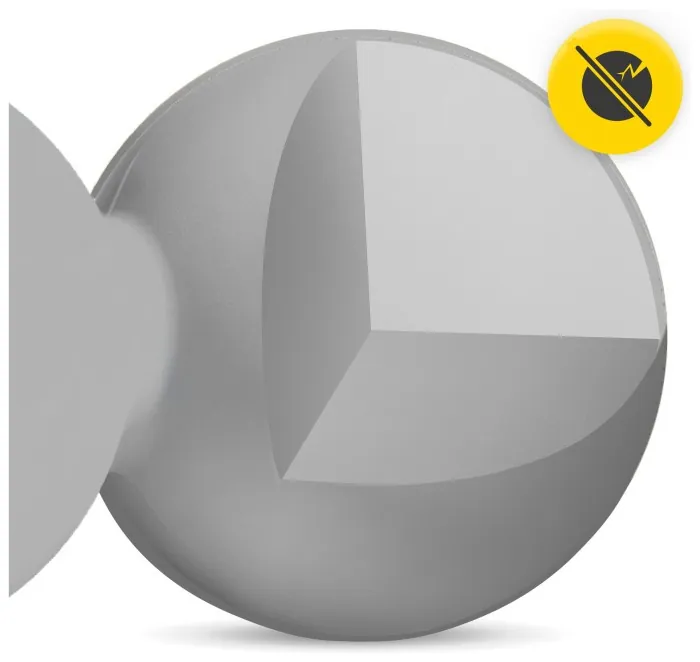 Масажний м'яч подвійний 4FIZJO Lacrosse Double Ball 6.5 x 13.5 см Grey (P-5907739314345)
