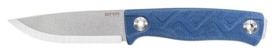 Нож с чехлом SRM 702T-ME, синий