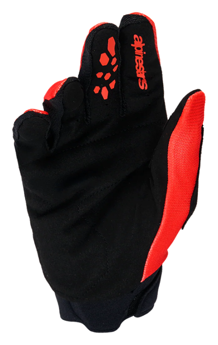 Перчатки Alpinestars FULL BORE V2 GLOVES ORANGE BLACK, L