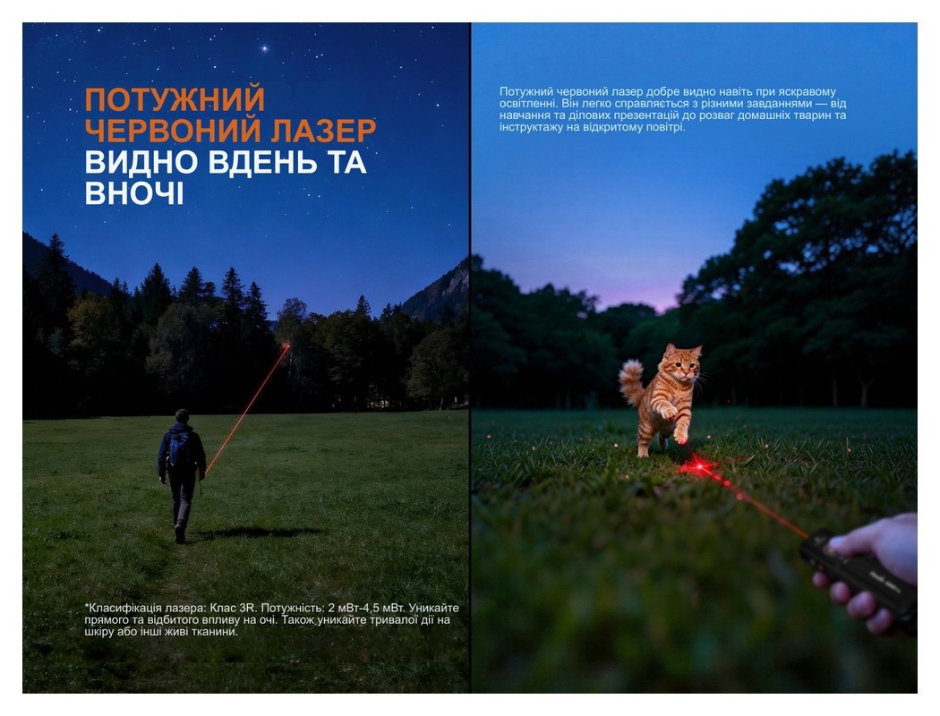 Фонарь наключительный Fenix E06R PRO, зеленый