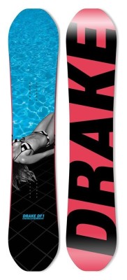 Сноуборд Drake DF1 156 Blue/pink/black (76261001) O