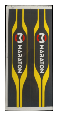 Стикер на рулевую стойку для Городского самоката Maraton