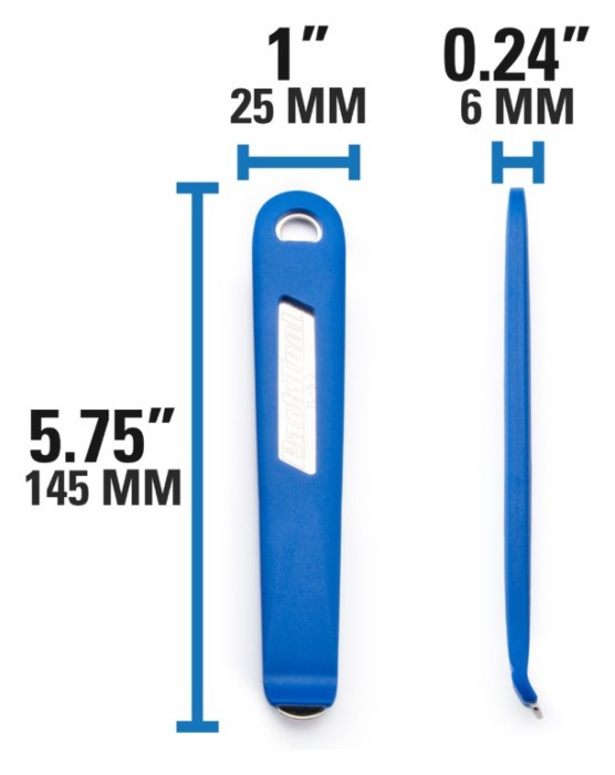 Лопатка бортовая Park Tool TL-6.3 со стальным стержнем, набор из 2шт.