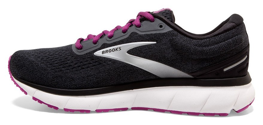 Кроссовки женские Brooks TRACE W 36.5 (6.0US) 021 Ebony/black/wood violet (1203511B021)
