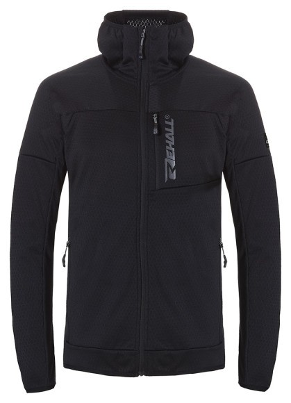 Rehall куртка флисовая Nebo black S, укр