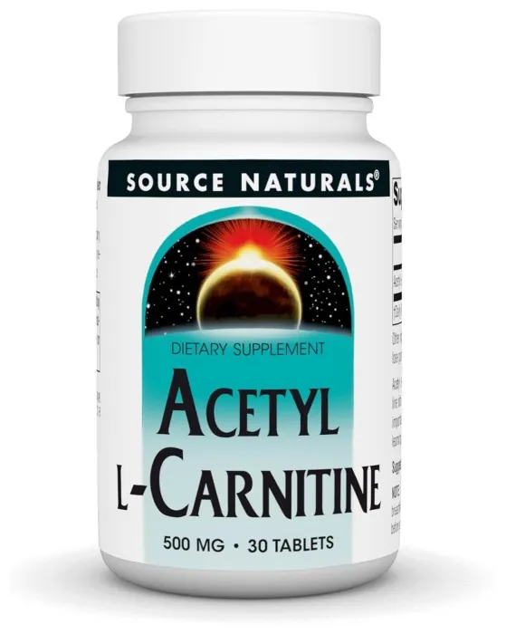 Acetyl L-Carnitine 500 mg - 30 tabs