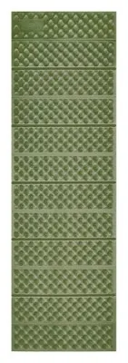 Килимок туристичний складаний одномісний IXPE Naturehike CNK2650WS010 з алюмінієвою плівкою, 185x56x2.3 см, зелений
