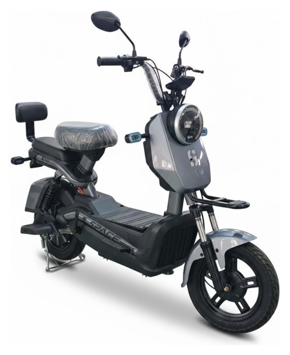 Електроскутер SPACE SIRI 14" 48B 750Вт 20А*г барабан/барабан свинцево-кислотний сірий 2026, укр, укр