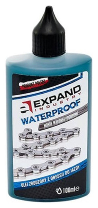 Смазка для цепи для металлических соединений EXPAND Chain Waterproof oil wet для влажной погоды 100 мл