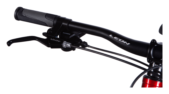 Велосипед AL 26" Leon SUPER JUNIOR DD CS рама-13" червоний 2025