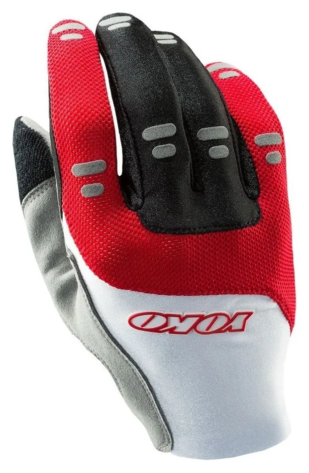 Перчатки для дорослих Yoko YBG 20.1 LONG FINGER MEN 10″ Red/white/black (36056) O (black, red, white)