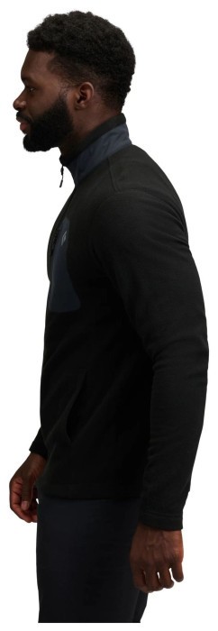 Кофта флисовая мужская Black Diamond M RiftFZ Fleece Jacket, Black/Black, L