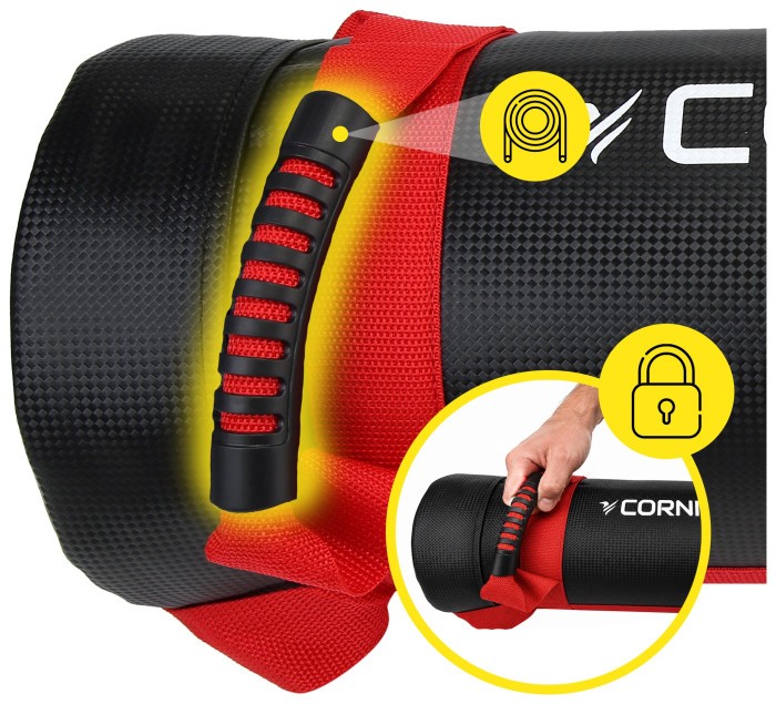 Мешок для кроссфита Cornix 5 кг тренировочный XR-0548 Black/Red