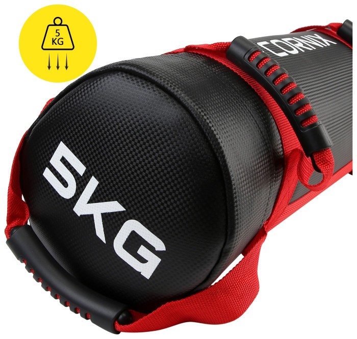 Мешок для кроссфита Cornix 5 кг тренировочный XR-0548 Black/Red