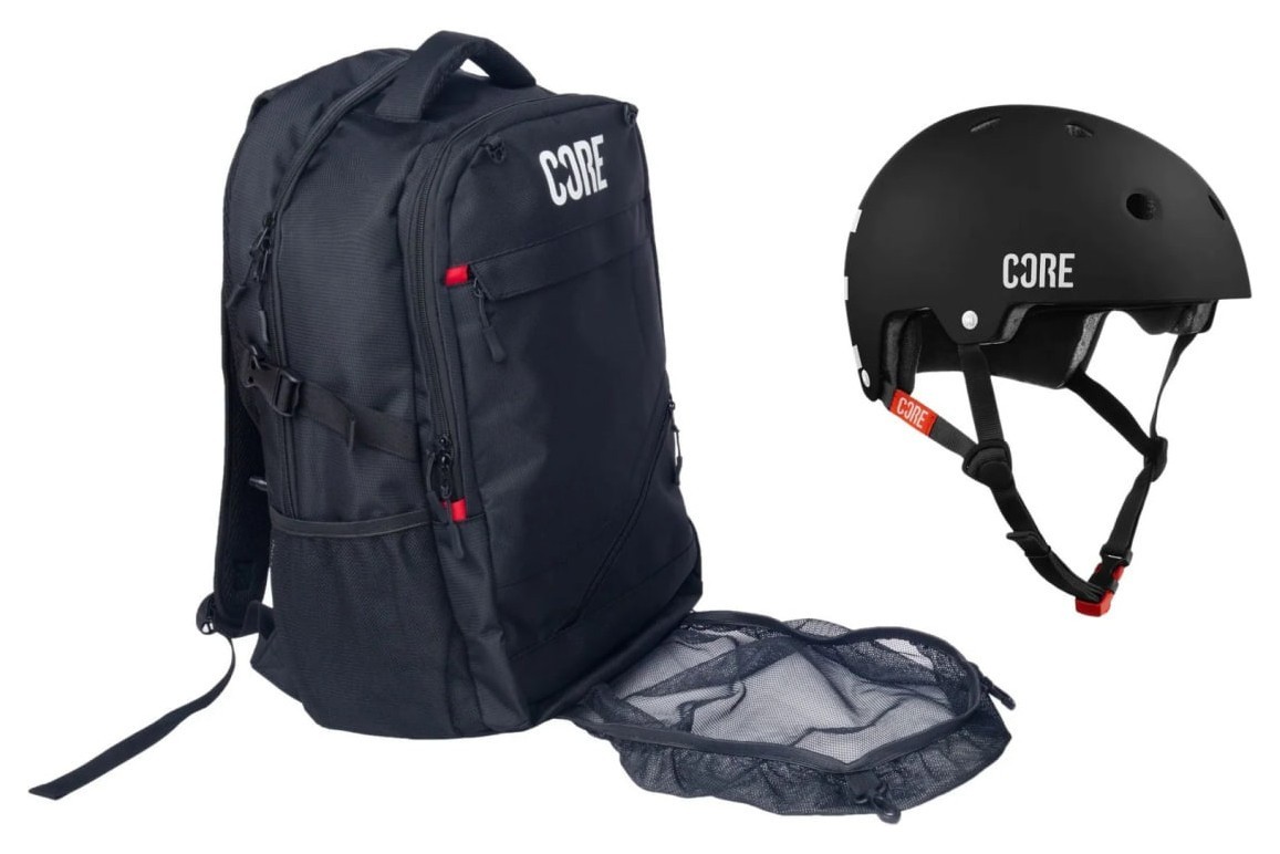 Рюкзак CORE Helmet Backpack V2 — Black, укр, укр