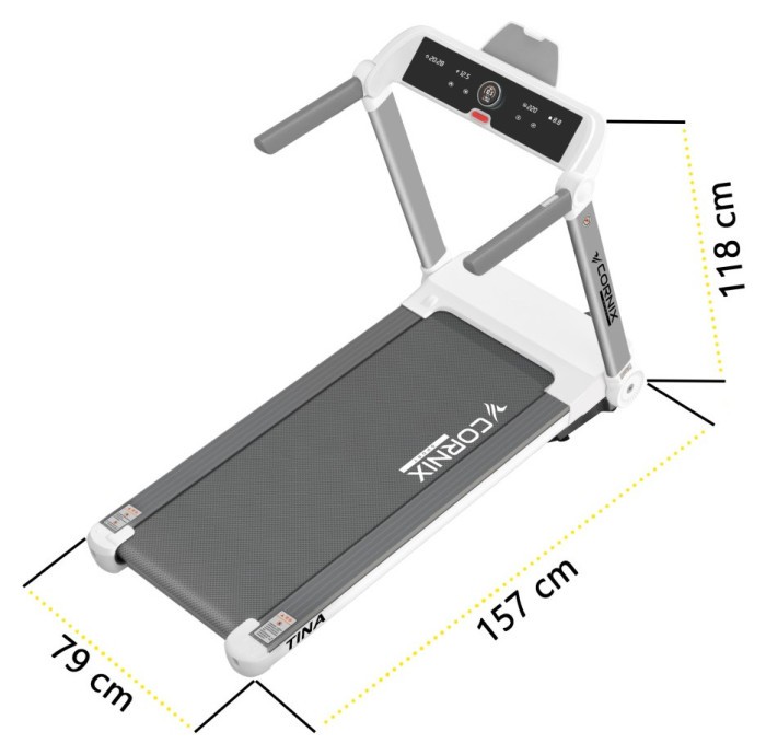 Бігова доріжка Cornix Tina White/Grey