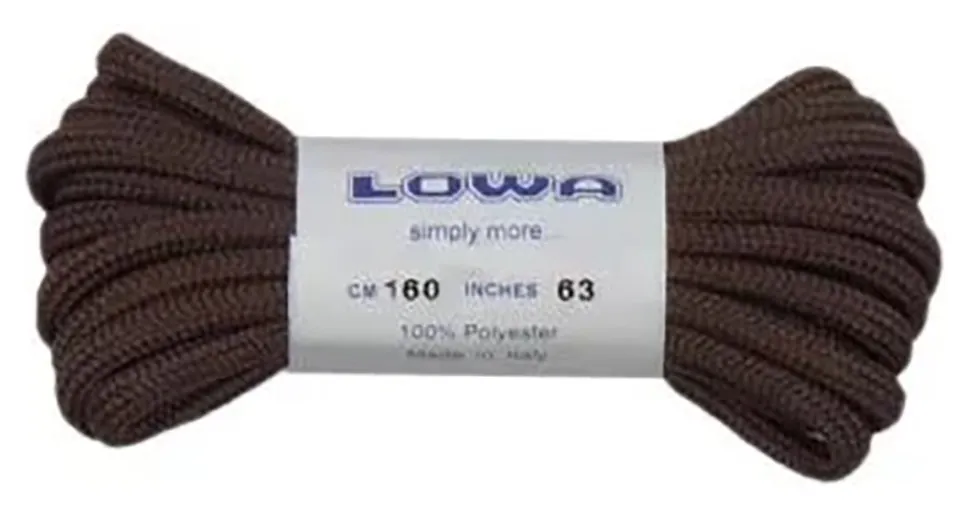 LOWA шнурки Zephyr 160 cm dark brown (830504-0493)