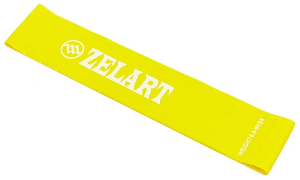 Стрічка опору Zelart LOOP BANDS FI-8228-1 (500x50,8x0,35мм, жорсткість XXS), жовтий (2353151)