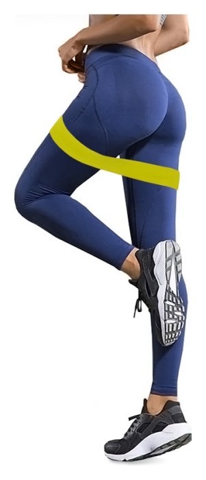 Лента сопротивления Zelart LOOP BANDS FI-8228-1 (500x50,8x0,35мм, жесткость XXS), желтый