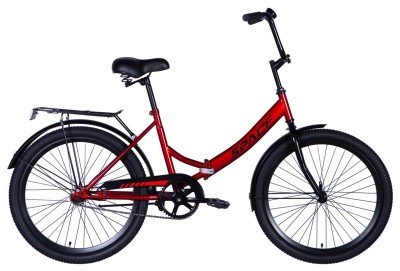 Велосипед ST 24" SPACE COMET BH рама-16" красный 2024 крылья, крыло пер., крыло зад., подножка, звонок