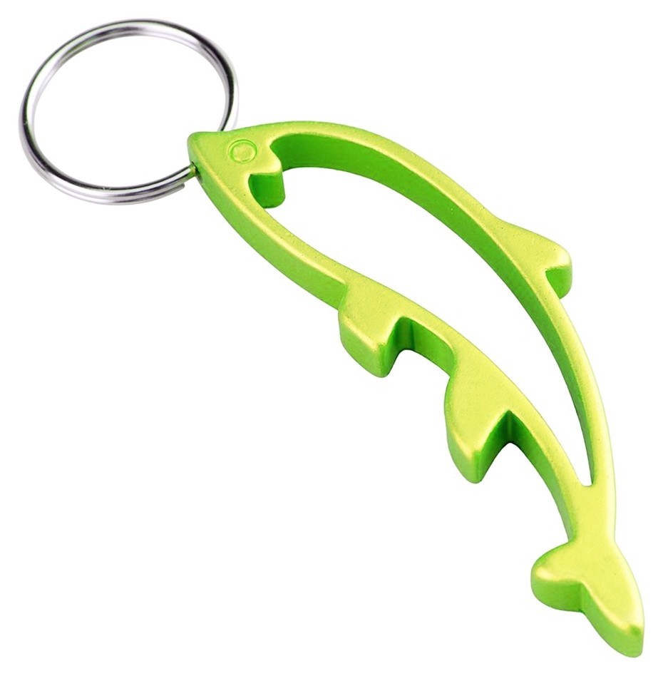 Munkees 3440 брелок-открывалка Dolphin green