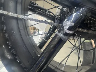 Велосипед уцінений з електроприводом 20" AL Dorozhnik ADAMANT DD FR рама-18,5" 48B 17.5А*г 500Вт чорний 2026
