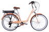 Велосипед с электроприводом 26" ST Dorozhnik eLUX Vbr FR рама-17" 36B 12.5А*ч 500Вт светло-бирюзовый PANTONE 643 C 2025 крылья, крыло пер., крыло зад., подножка Фото - 1