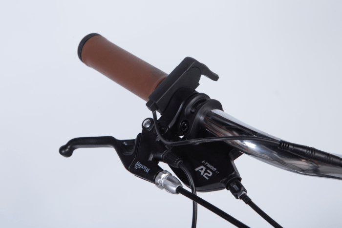 Велосипед з електроприводом 26" ST Dorozhnik eLUX Vbr FR рама-17" 36B 12.5А*г 500Вт свiтло-бiрюзовий PANTONE 643 C 2025 крила, крило пер., крило зад., підніжка